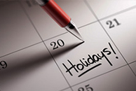 Holiday list